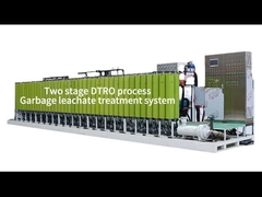 ল্যান্ডফিল্ড ল্যাচিয়েট ট্রিটমেন্ট সরঞ্জাম, দুই ধাপের ডিটিআরও প্রক্রিয়া, ল্যান্ডফিল্ড ল্যাচিয়েট ট্রিটমেন্ট সিস্টেম